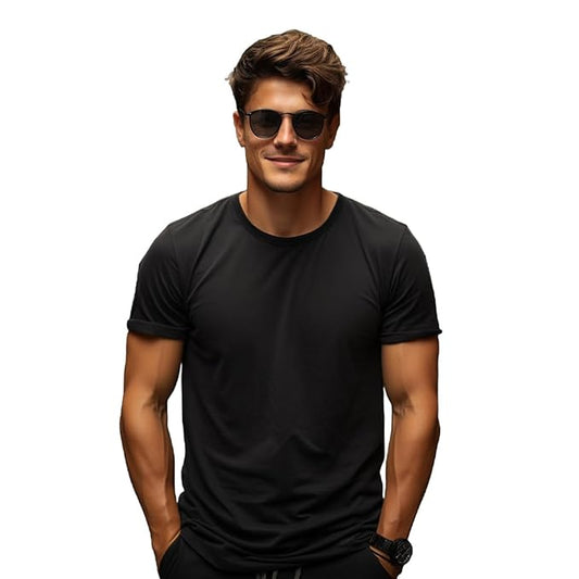 Plain Cotton Men's T-Shirt
