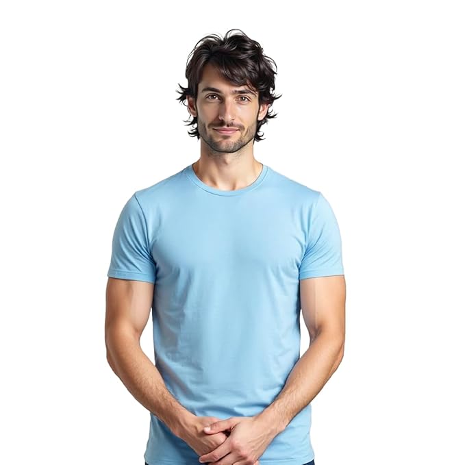 Plain Cotton Men's T-Shirt
