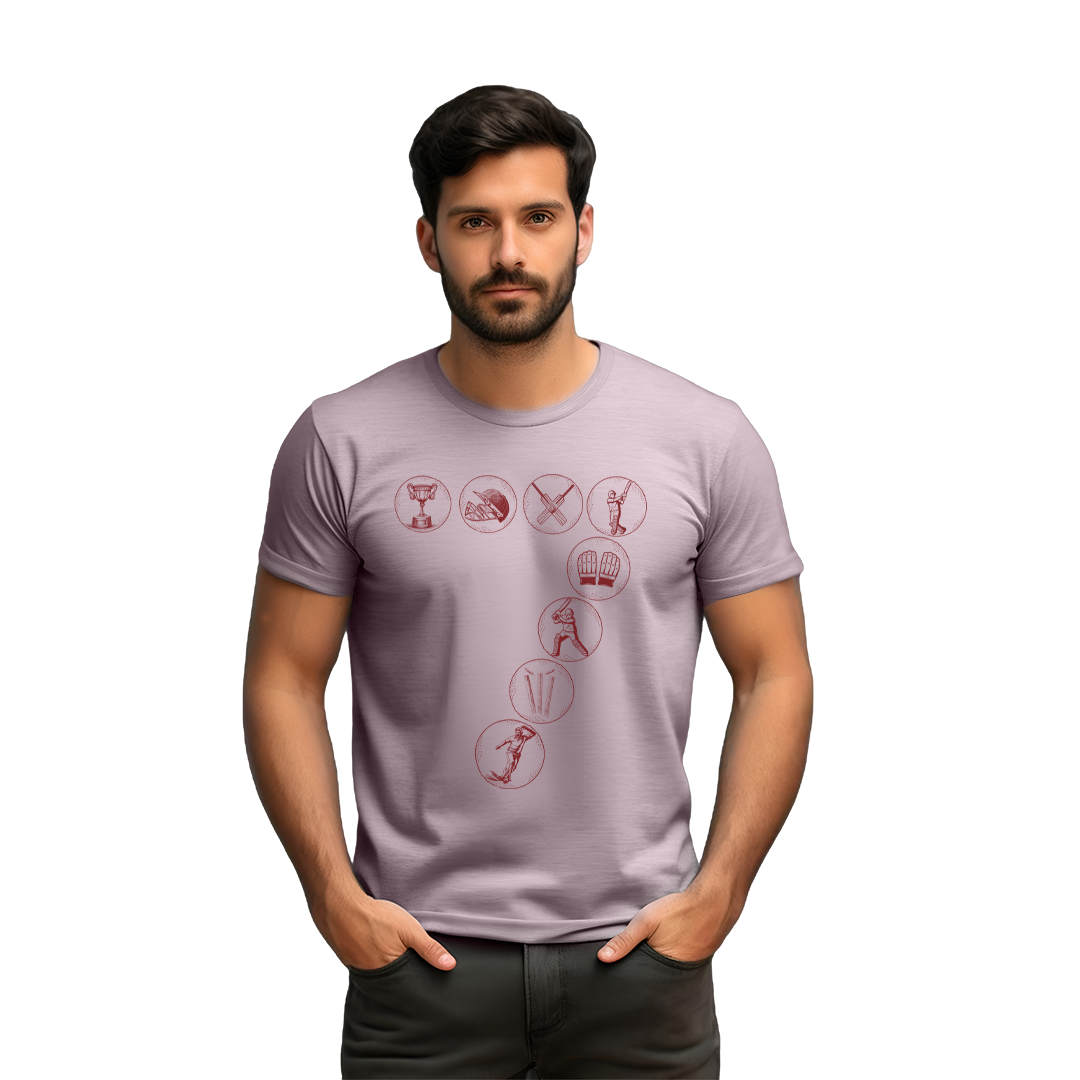 Seven Cricket Symbols, Men's T-shirts