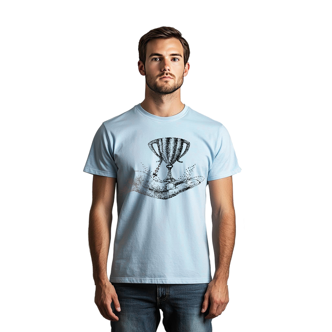 Trophy on Hands, Men's T-shirt