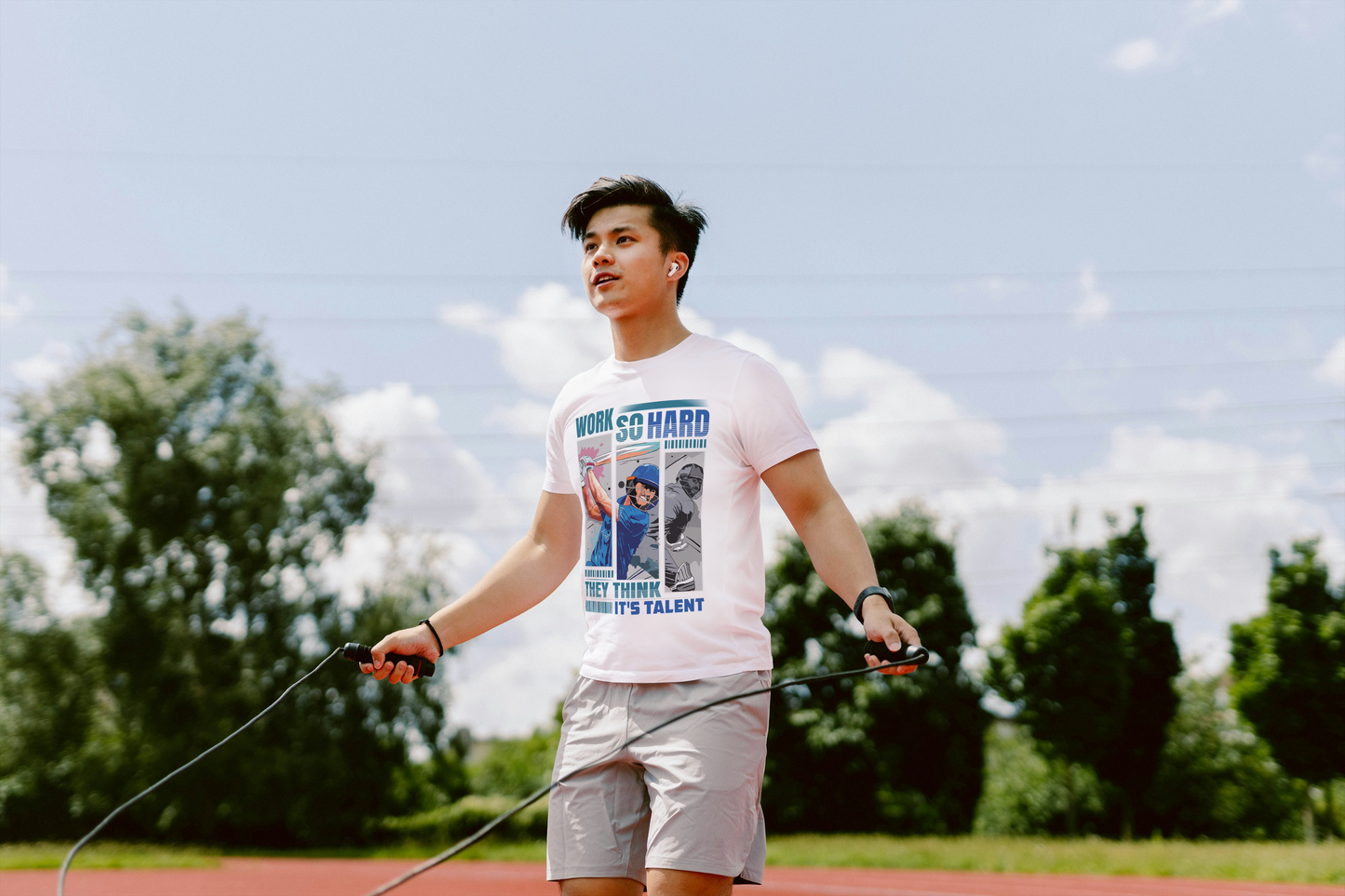 Work So Hard, Men’s T-Shirts