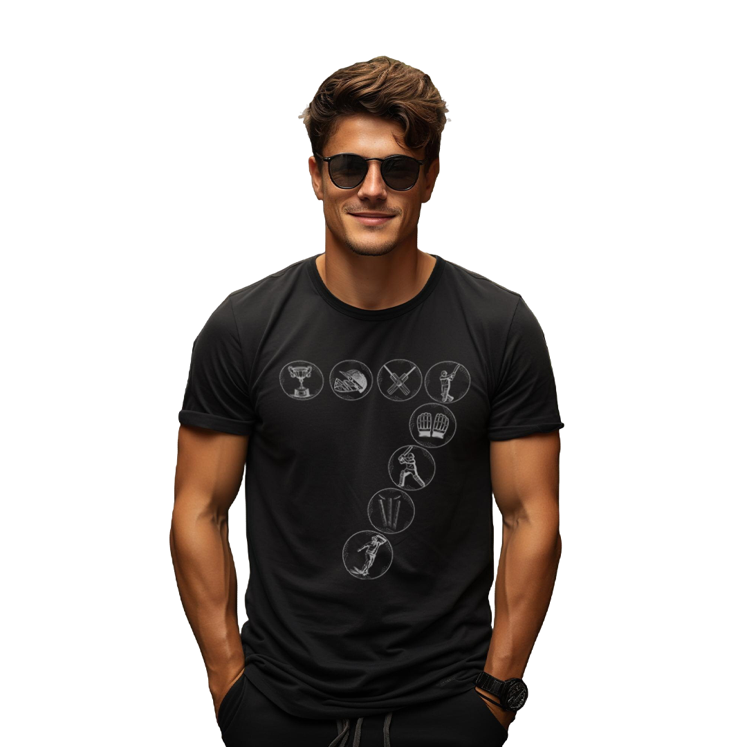 Seven Cricket Symbols, Men's T-shirts