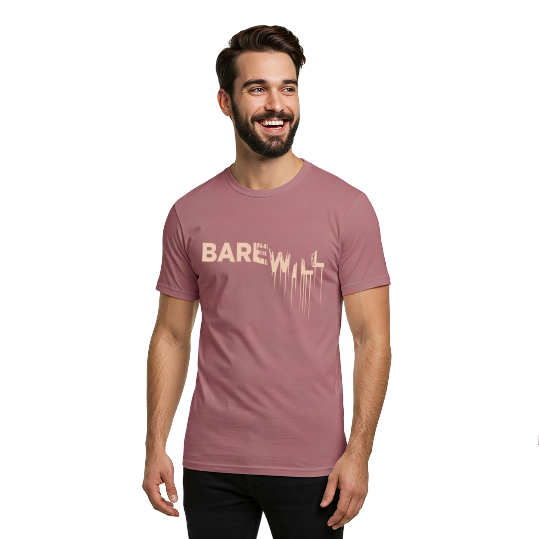 Barewill Men's Cotton Tshirt