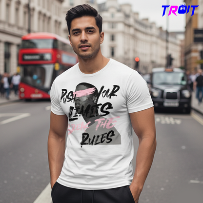 Push Your Limits Men's Cotton T-shirts