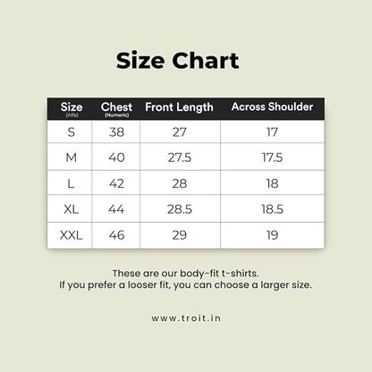 Never Settle Cotton T-Shirt for Men