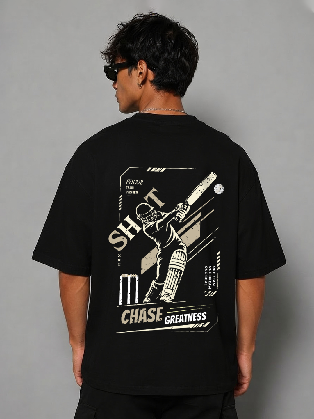Legends Train Daily Men's Oversized Cotton T-shirts