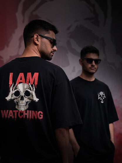 Skull Men's Oversized Cotton T-shirts