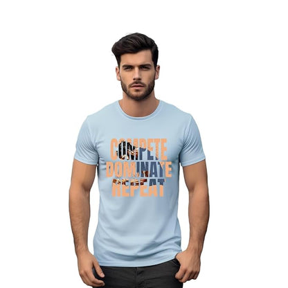 Compete Dominate Repeat, Men’s T-Shirts
