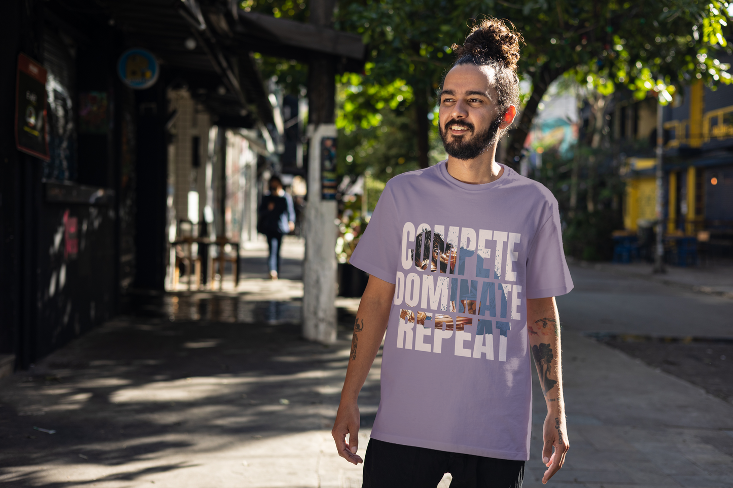 Compete Dominate Repeat, Men’s T-Shirts