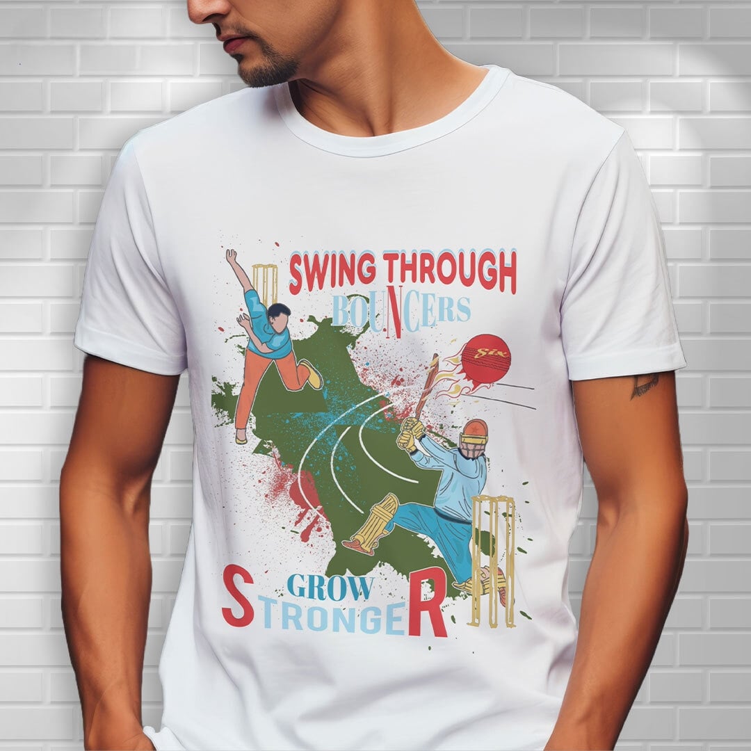 Swing Through Bouncers, Men’s T-Shirts