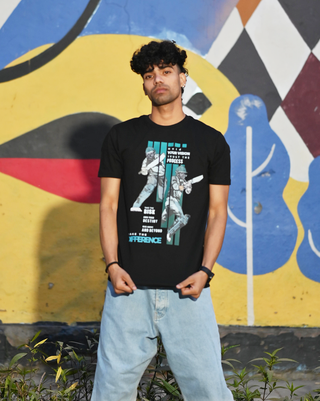 Make The Difference Men's Oversized Cotton T-shirts
