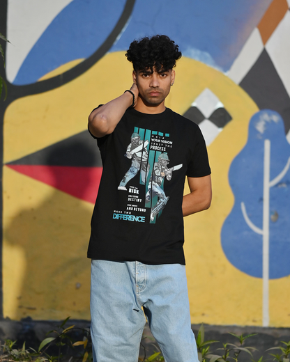 Make The Difference Men's Oversized Cotton T-shirts