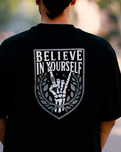 Believe In Yourself Men's Oversized Cotton T-shirts