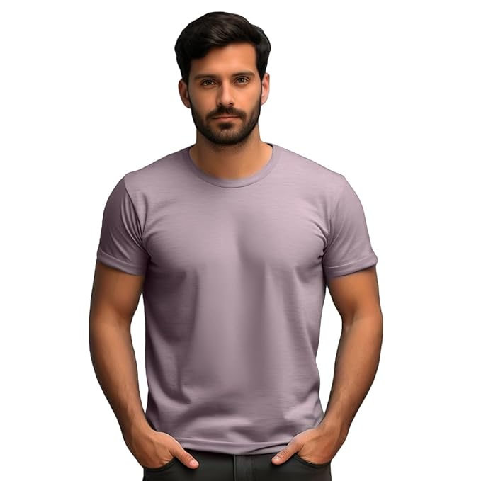 Plain Cotton Men's T-Shirt