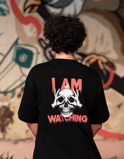 Skull Men's Oversized Cotton T-shirts