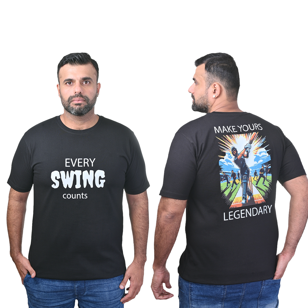Every Swing Counts Men’s T-Shirts