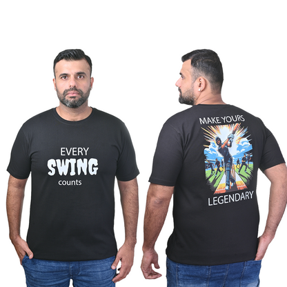 Every Swing Counts Men’s T-Shirts