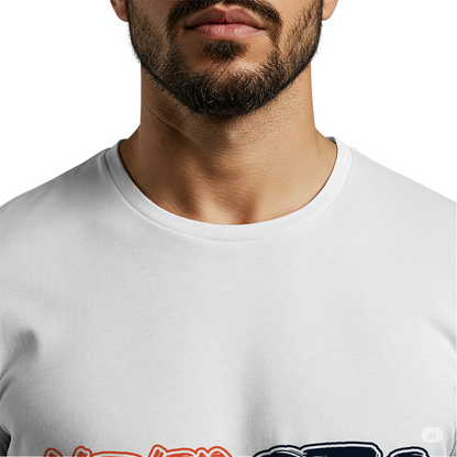 Never Settle Cotton T-Shirt for Men