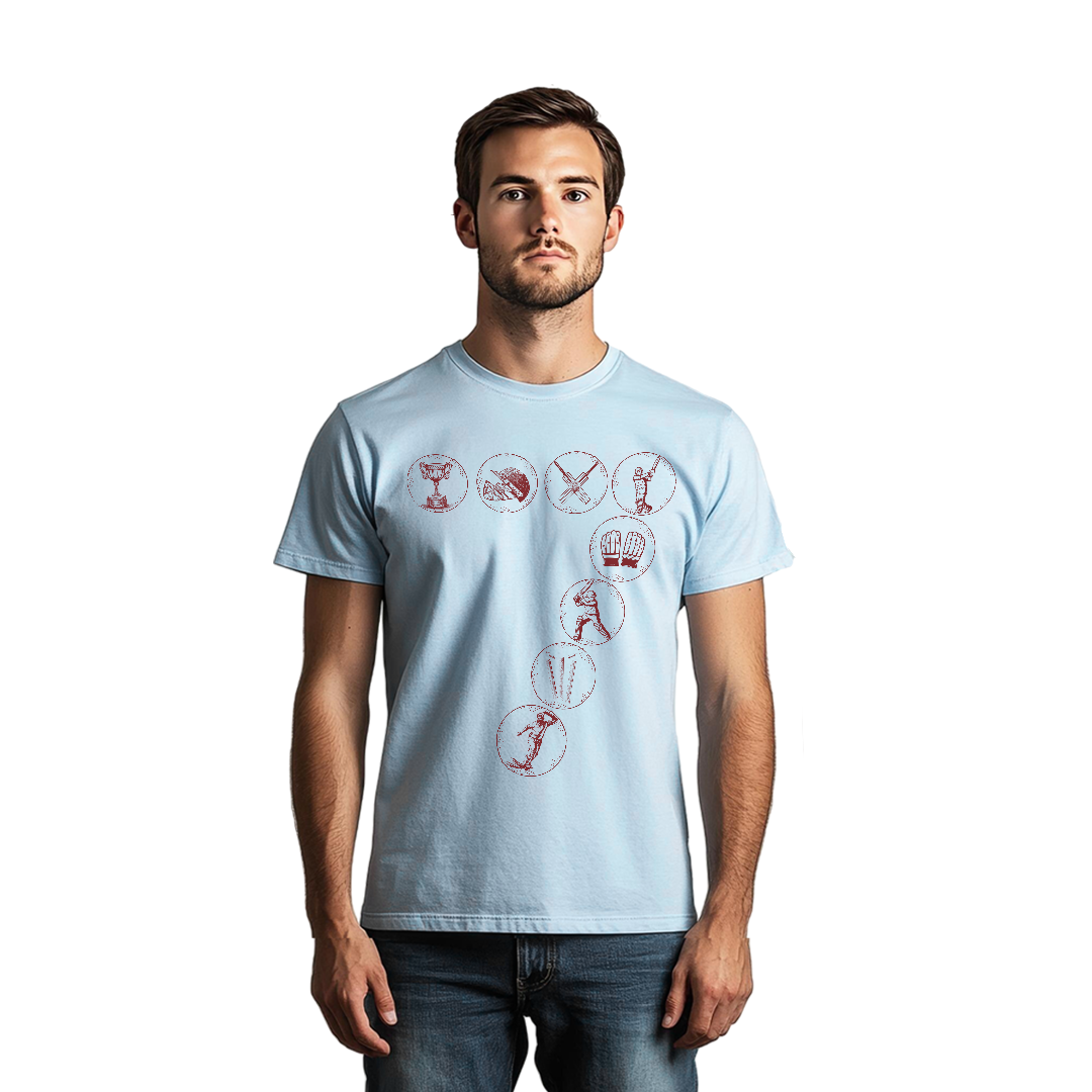 Seven Cricket Symbols, Men's T-shirts