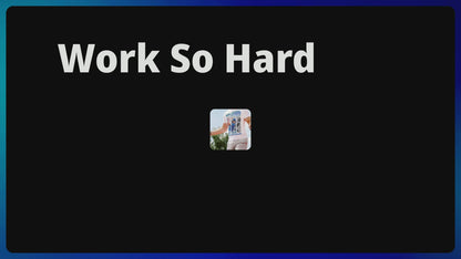 Work So Hard, Men’s T-Shirts