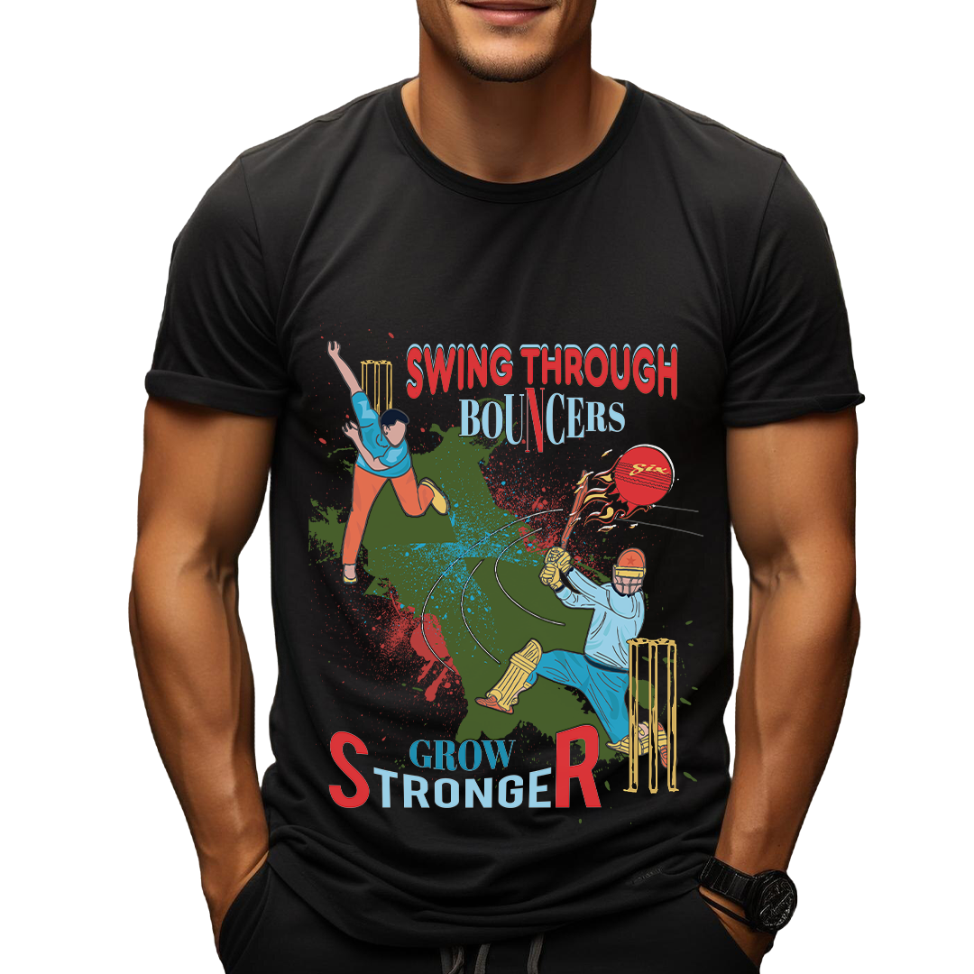 Swing Through Bouncers, Men’s T-Shirts